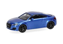 1:87 Herpa Audi TT Coupé, blau Kristalleffekt