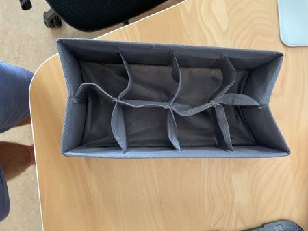 Praktischer Schubladen-Organizer, grau, Top Zustand!