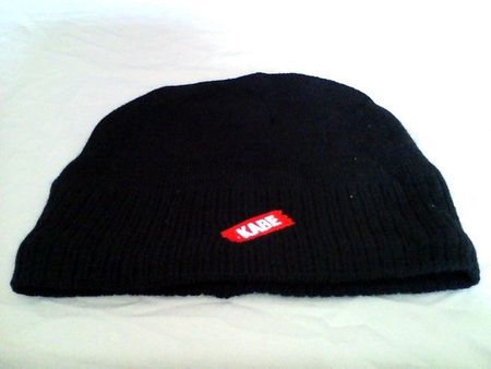 KABE Strickmuetze, Schwarz, Top Zustand fuer den Winter!