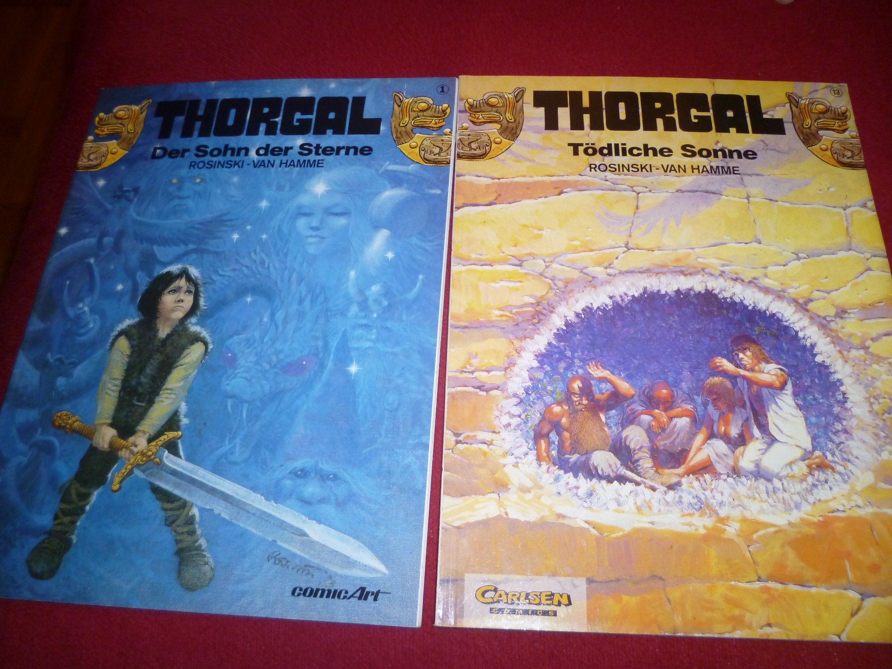Fumetti: 12 X THORGAL  Comic Sammlung -  CARLSEN COMICS 1 + 2 AUFLAGE – Usato da Volketswil venduto da nemo2000 9