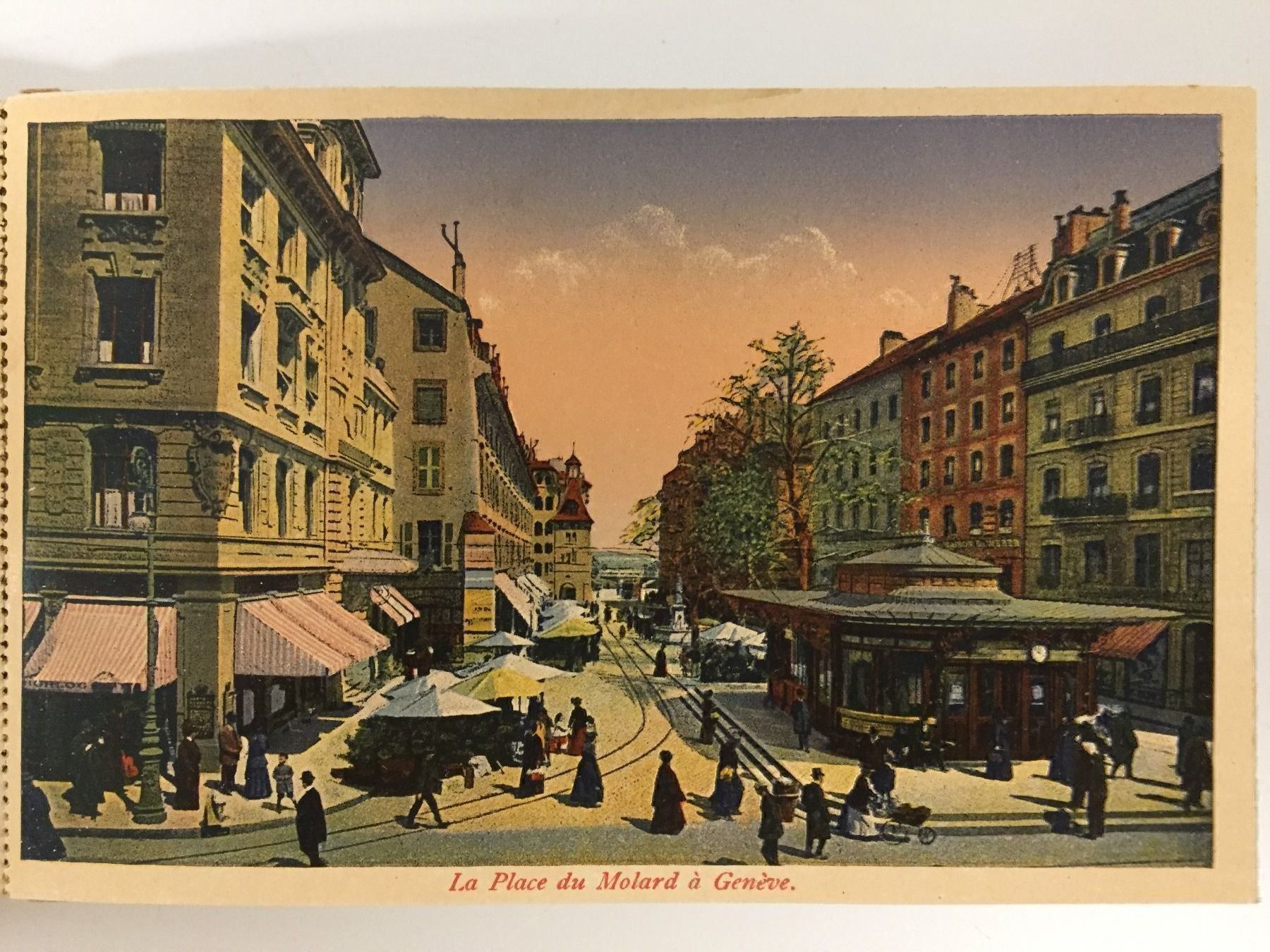Cartoline postali: 11 Antike Postkarten von Genève 1922 – Usato da Liebefeld venduto da 3-2-1-mein 4