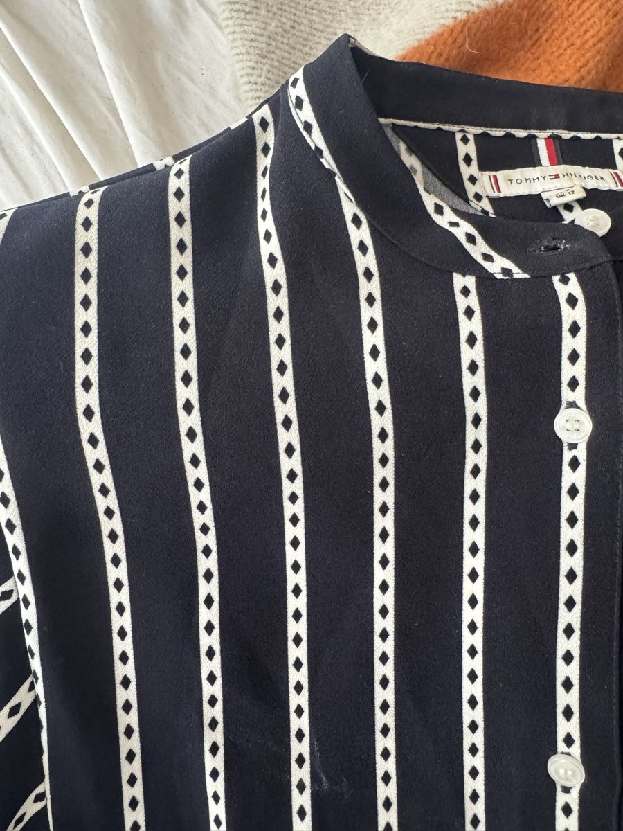 Tommy Hilfiger Vestiti: Tommy Hilfiger robe rayée, taille 40, comme neuve ! – Usato da Genève venduto da lejardindesvetements 3