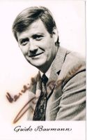 Guido Baumann 1926-92 & Robert Lembke 1913-89 Autogramme