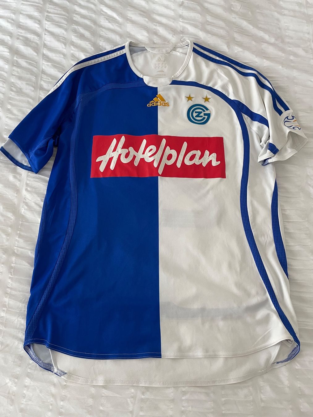 Adidas Canottiere & Pantaloni: Grasshoppers Matchworn Saison 2005/2006 – Usato da Wallisellen venduto da gbe_2pdk