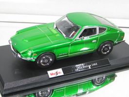 Datsun 240Z Coupé 1969-1973 grün met.        1:18 von Maisto
