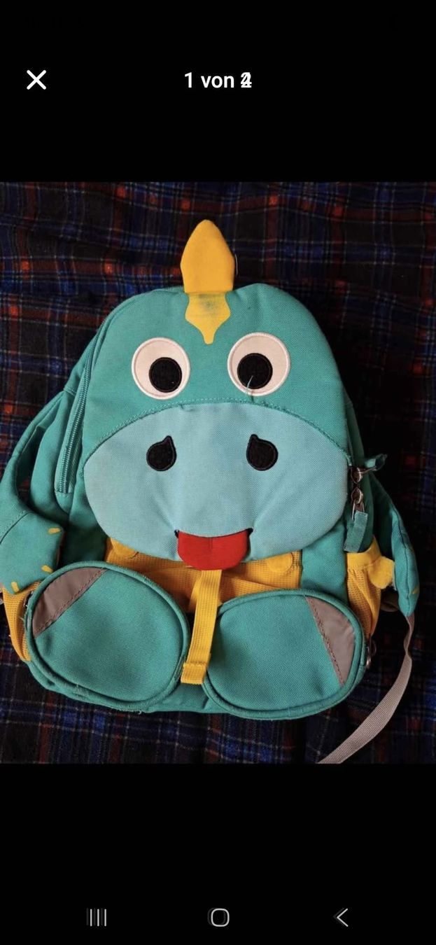 Borse & Zaini: affenzahn kinderrucksack – Nuovo (secondo la descrizione) da Eriswil venduto da swe_t72b