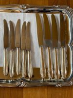 Messer versilbert 3 Sorten vintage total 9 stk