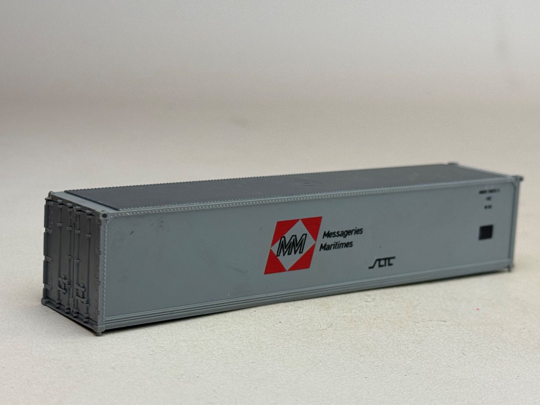 Modelleisenbahnen: EB- 40 Ft. Container  MM silbern – Gebraucht aus Elm von Wikmtz