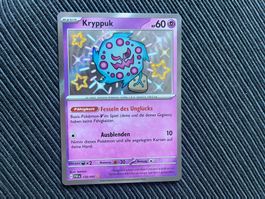 Pokemon Kryppuk Shiny Paldean Fates near Mint