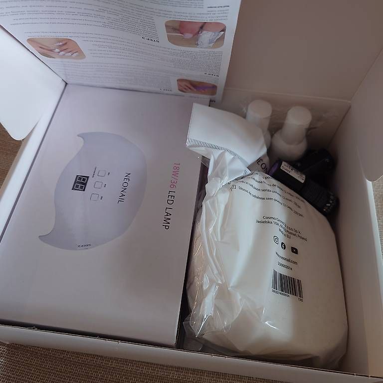 Unghie finte: NEONAIL Starterbox mit UV Lampe NEU – Usato da Riniken venduto da canadiandream86 1