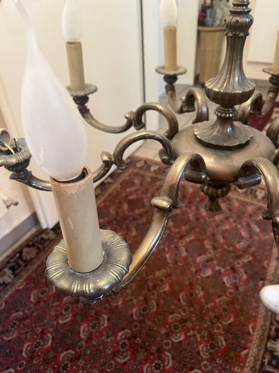 Lampadari & plafoniere: wunderschöner antiker Kronleuchter – Usato da Eschen venduto da regino 3