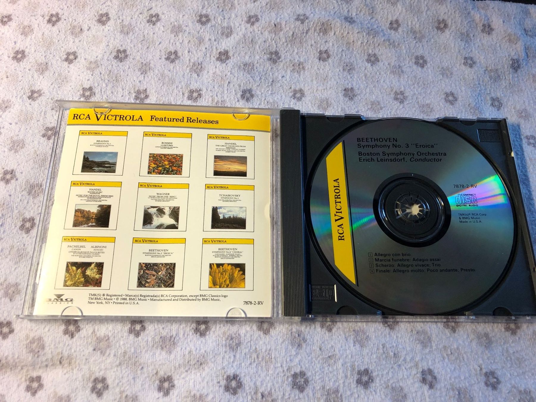 CD: Beethoven - Sinfonie Nr. 3 "Eroica" CD – Usato da Schübelbach venduto da Bemafaja 2