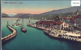 Rorschach - Hafen - Litho