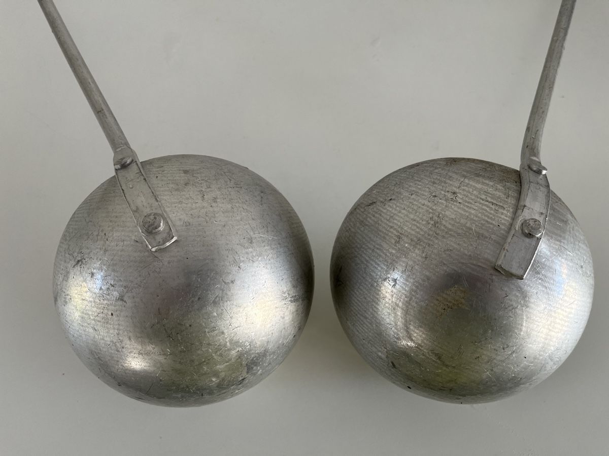 Tutte le decorazioni: 2 XXL Schöpfkellen aus Aluminium – Usato da Wetzikon ZH venduto da seli03 5