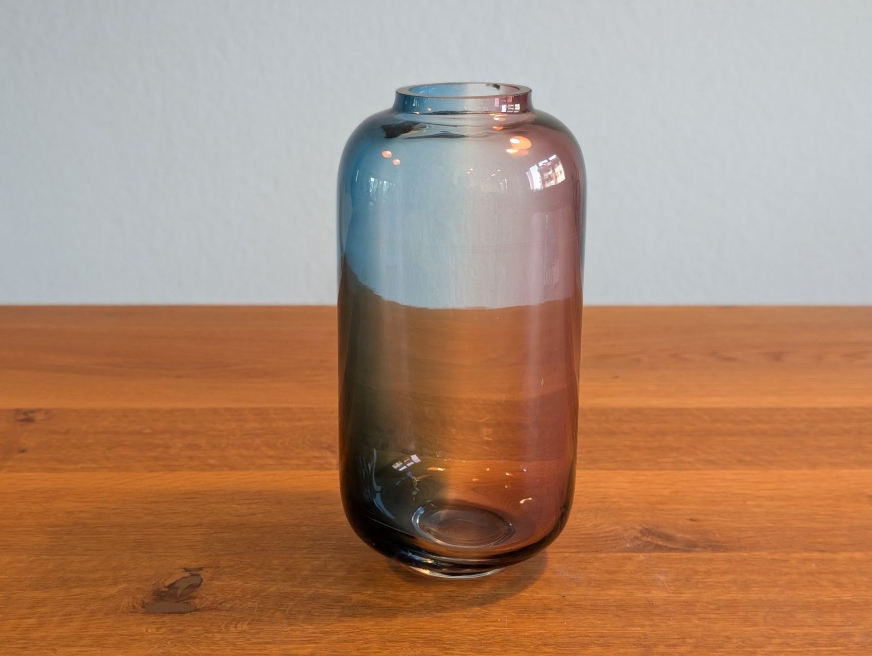 Bolia Vasen & Gefässe: BOLIA Vase Glas Blau Violett – Gebraucht aus Rotkreuz von CRLNSC