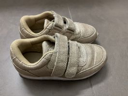 Turnschuhe Kids glitzer Gold 29