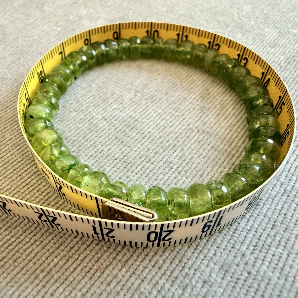 Armbänder & -reifen: Bracelet en Péridot naturel  – Neu (gemäss Beschreibung) aus Marly von Nor_al3 2
