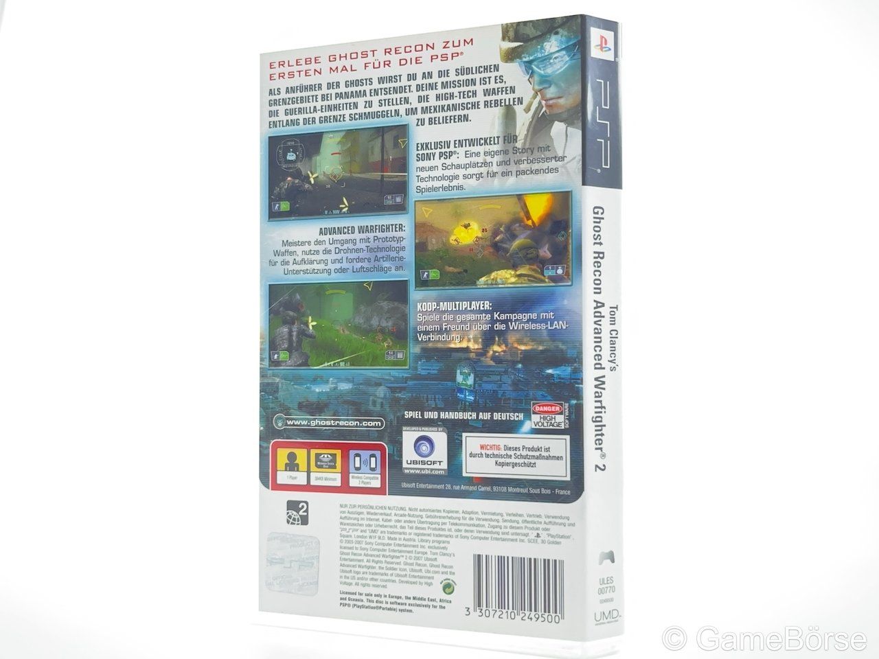 Sony Giochi: PSP Tom Clancys Ghost Recon Advanced Warfighter 2 – Usato da Stettfurt venduto da GameBoerse 1