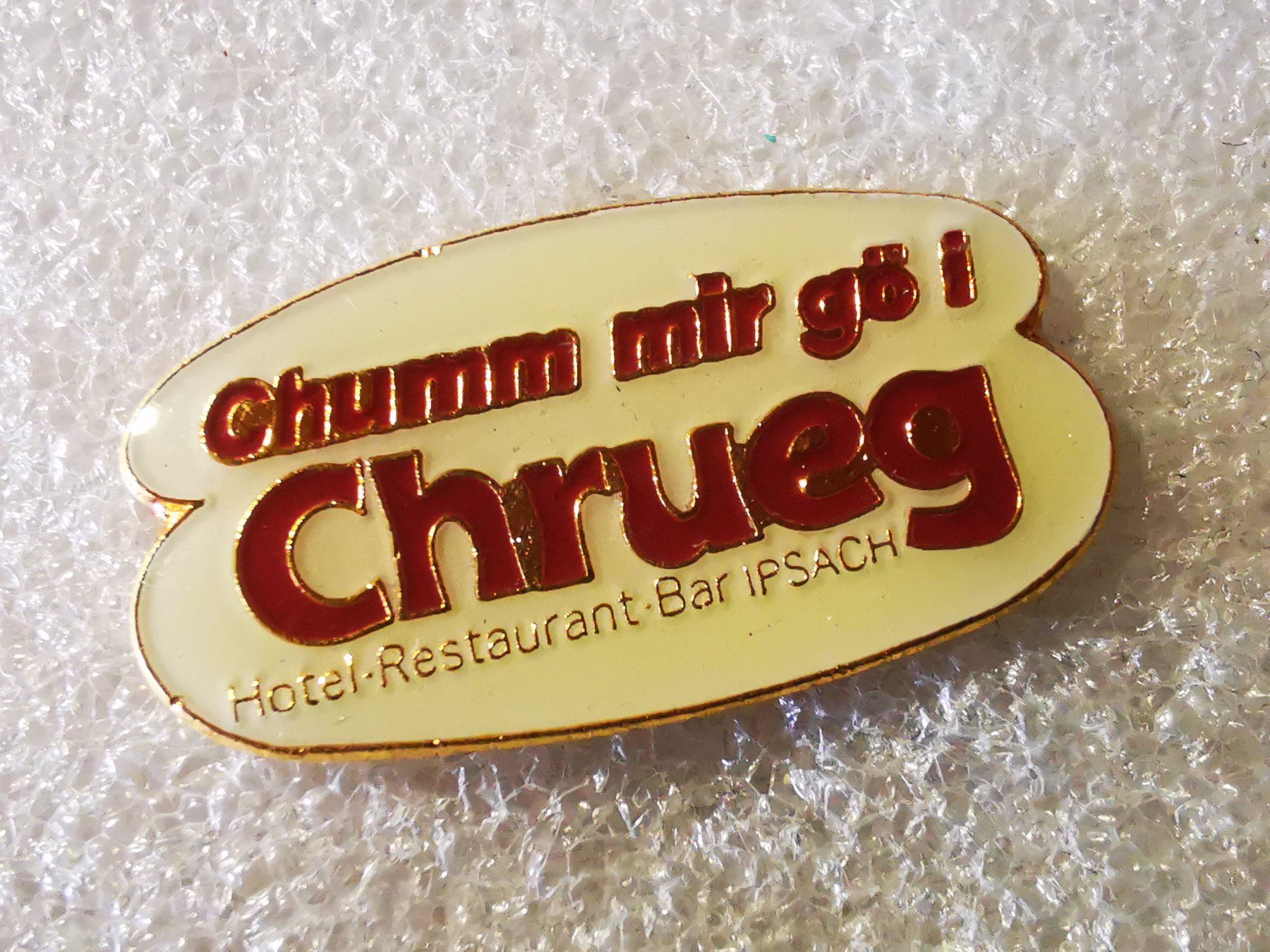 Placchette & Badge: Ansteckpin 149: Chrueg – Usato da Oppligen venduto da Pin-Fall-Shop