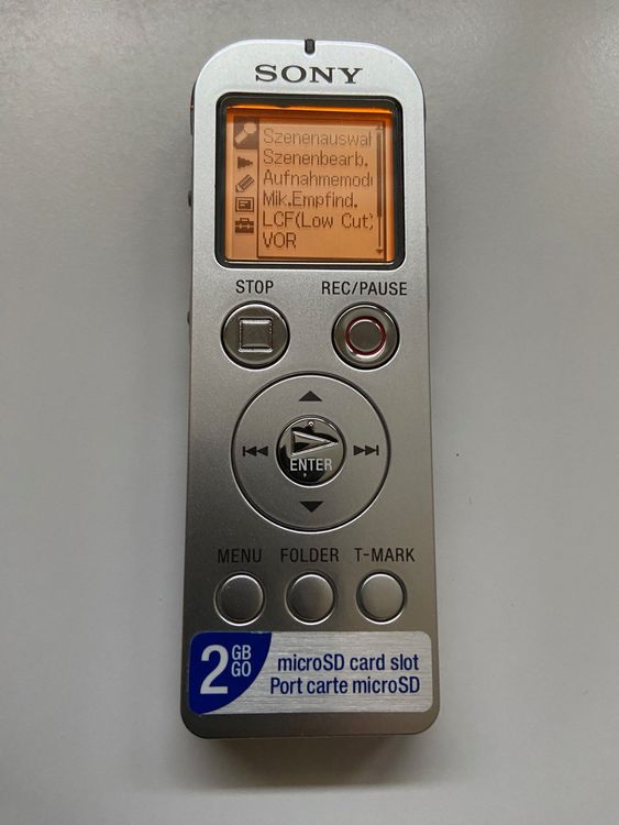 Sony Dictaphone | Kaufen auf Ricardo
