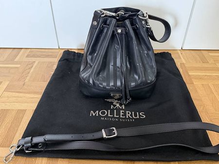 MAISON MOLLERUS Beuteltasche "Sion" schwarz