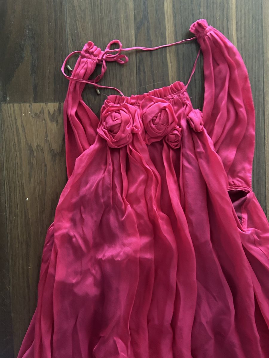 Vestiti: 100% Seide Kleid Fuchsia S – Usato da St. Gallen venduto da jojan 5