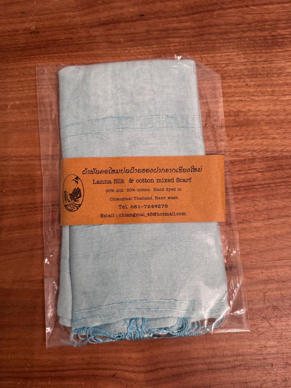 Foulard & Sciarpe: Edler Seiden-Baumwolle Schal neu – Nuovo e nell'imballaggio originale da Schaffhausen venduto da Wiesenmaus333 2