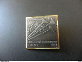 Abzeichen Bern Oberland Musiktag Grindelwald 1983