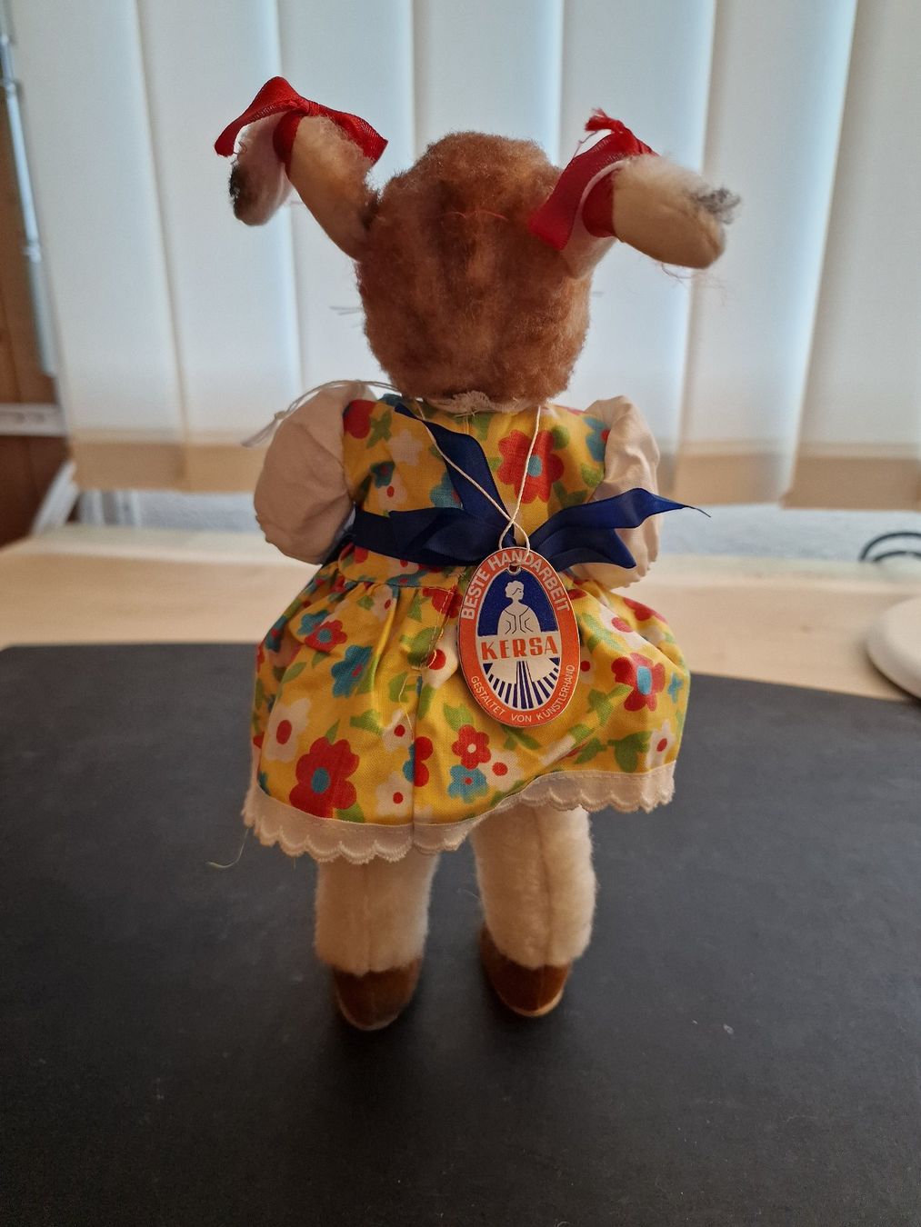 Bambole: Hasenmädchen von KERSA, ca. 1950, unbespielt, TOP – Usato da APPENZELL venduto da heidi014 2