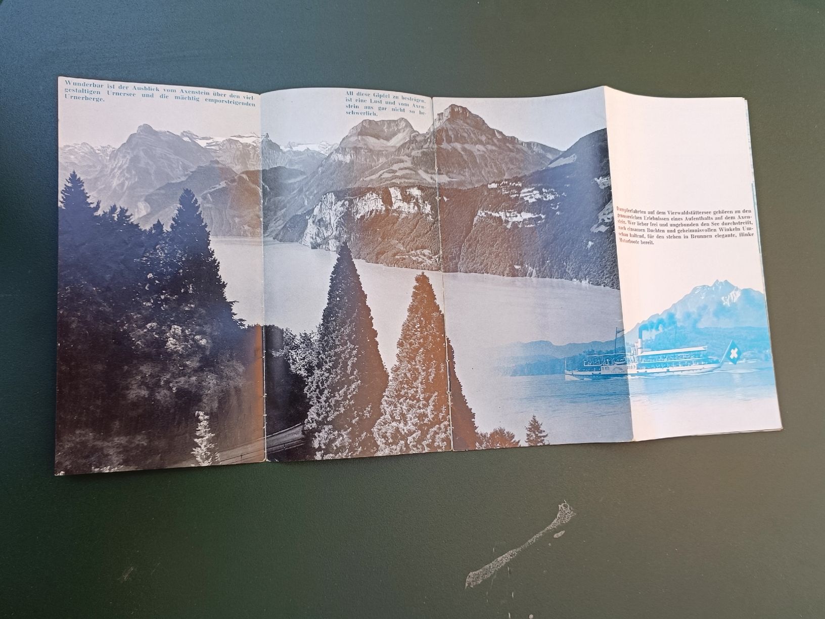 Dokumente: Alter Prospekt / Axenstein - Ausgabe ca. 1930 – Gebraucht aus Brugg AG von Ente015 1