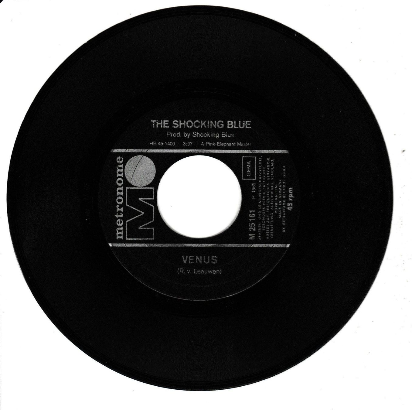 Dischi in vinile: The Shocking Blue - Venus 7" Vinyl 1969 – Usato da Tübach venduto da JamesStone 2