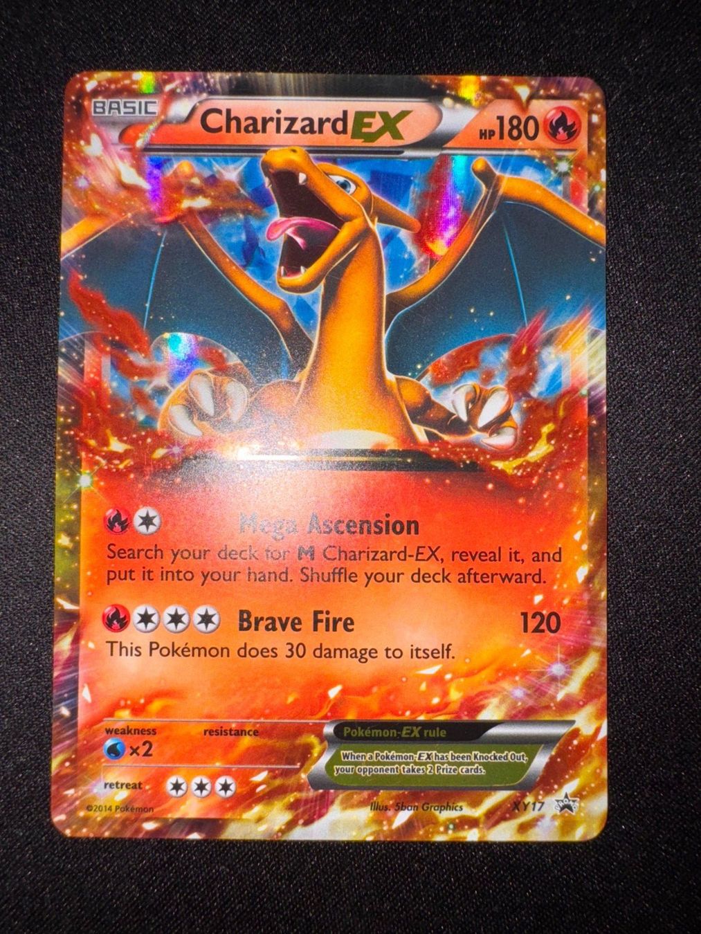 Pokémon Carte collezionabili: Pokemon Charizard EX XY17 - Promo - ENG – Usato da Erstfeld venduto da PokeSandero
