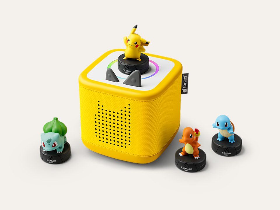 Hörbücher: Pokémon Toniebox 2 Starter Set Blitzgelb bundle – Neu und originalverpackt aus Sumiswald von Princess-Team