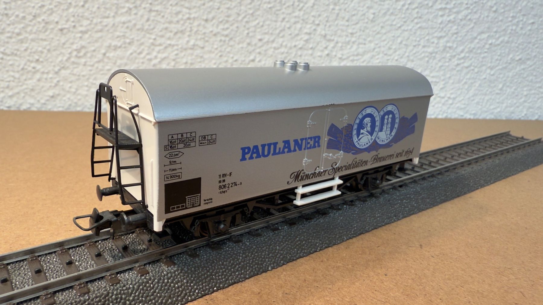 Roco Modellini di ferrovie: Roco Güterwagen Paulaner H0 / DC – Usato da Schlieren venduto da rat_lq6b 3