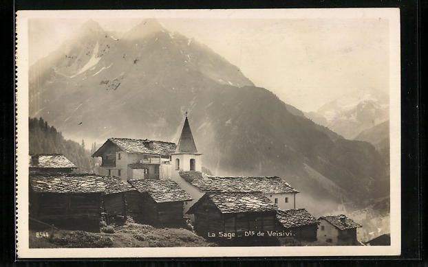 Cartoline postali: AK La Sage, Dts. de Veisivi – Usato da Berlin venduto da bartko-reher