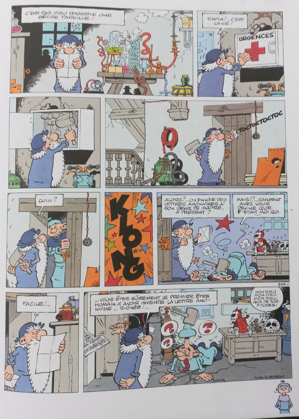 Fumetti: BD Comic - Léonard 15 - Crie, ô, Génie – Usato da Niederuzwil venduto da lubimaja 2