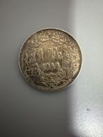 1 Franken Münze 1944 Schweiz Gute Erhaltung Silber