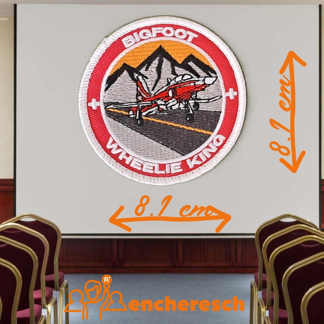 Schweizer Armee Placchette & Badge: Patch - Badge [BIGFOOT / WHEELIE KING] – Nuovo (secondo la descrizione) da Bière venduto da encheresch