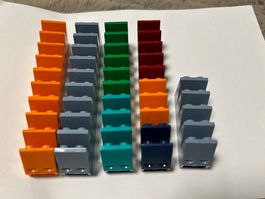 LEGO 45x Dach-/Schrägstein 2x3 25° (3747)