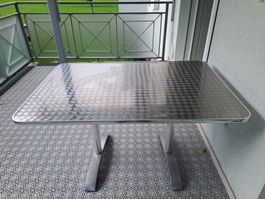 Gartentisch klappbar aus Aluminum