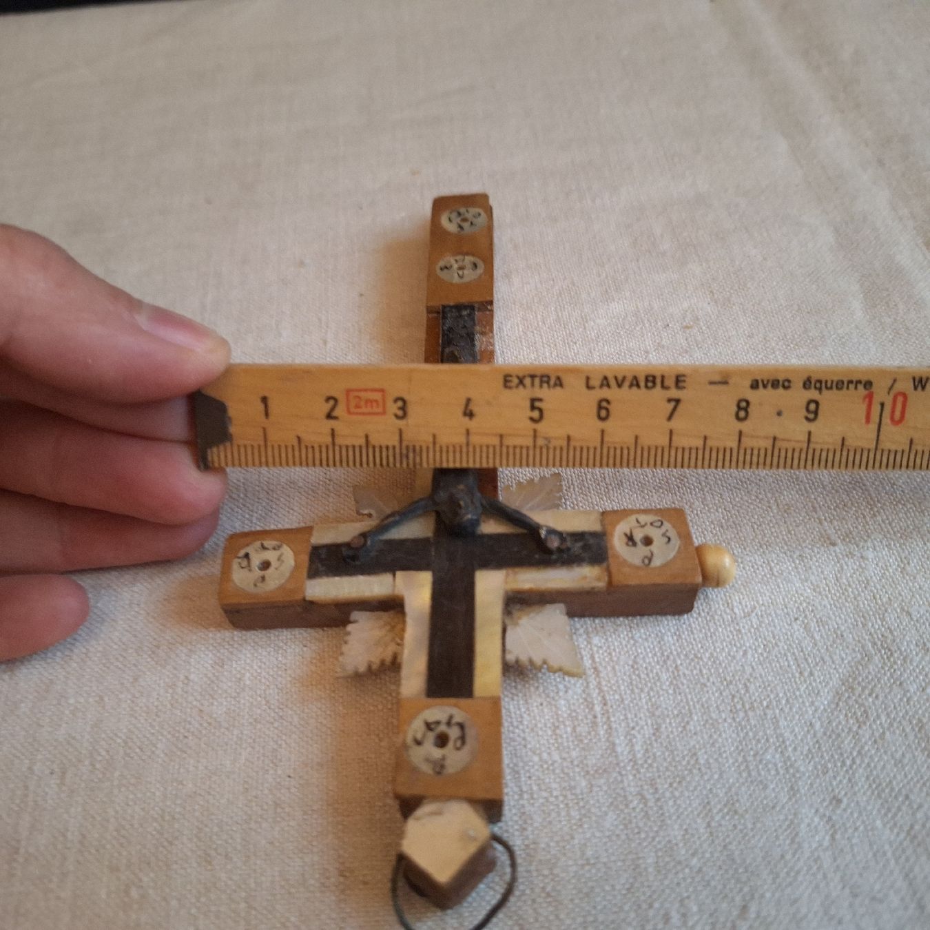 Statuette: Versand möglich! Jerusalem Kruzifix,  Devotionalie – Usato da Winterthur venduto da Goldpipau 8