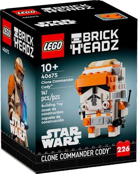 Lego Kit di costruzioni: LEGO Star Wars 40675 Clone Commander Cody BrickHeadz – Nuovo e nell'imballaggio originale da Basadingen venduto da tot_59zf