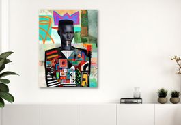 Grace Jones Pop Art Kunst Bild Urban Modern Leinwand Farben
