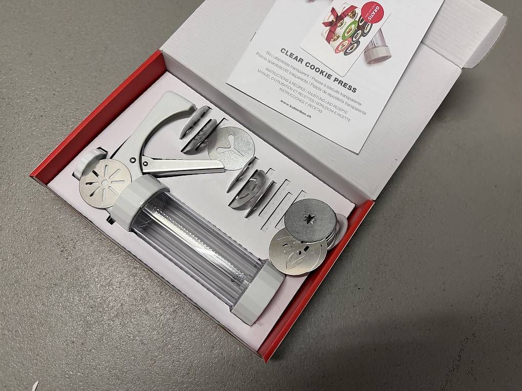 Piatti di portata: Kuhn Rikon Clear Cookie Press – Usato da Steinhausen venduto da deikoon 1