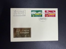 Badenfahrt 12.8.1967 Sonderstempel auf Brief