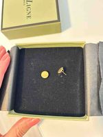 Ohrstecker Une Ligne goldfarben neu