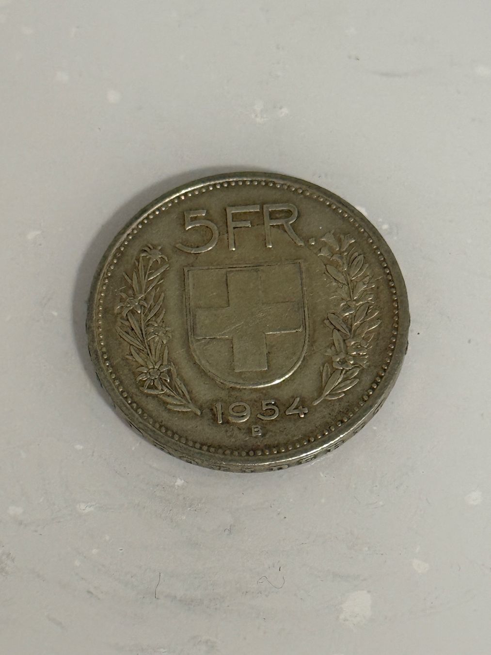 Toutes les monnaies: 5 Franken 1954  Silber – D'occasion à Wallisellen par SWISS_SILVER1 1