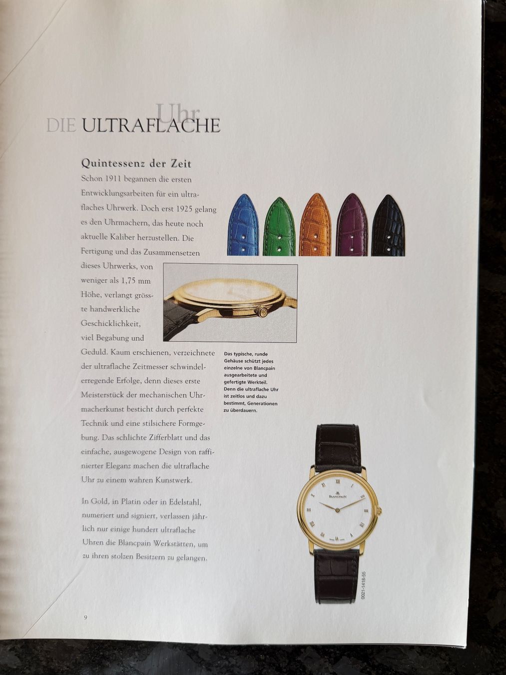 Bücher: Blancpain Buch ultraflache Uhr – Gebraucht aus Wohlen b. Bern von ber_ds2t 1