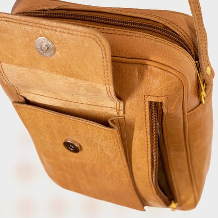 Lässige Leder Tasche – Unikat – Vintage – Kameratasche