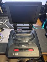 Sega Mega Drive II Konsole mit Monitor,Spielen und 2 Joypad